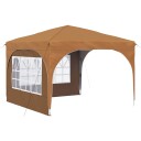vidaXL Pop up Festtelt 290 x 290 x 245 cm Beige