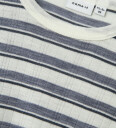 Name It Folkstone Gray Snow White Nmmwang Ull Needle Ls Topp Noos 98
