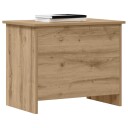 vidaXL Oppbevaringskiste Artisan eik 60 x 40 x 50 cm Konstruert tre