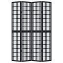  Romdeler 4 paneler svart heltre keisertre 8721012074682