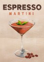 Espresso Martini Cocktail Bar Decor Plakat Plakat / 40x50cm