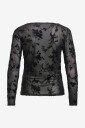 Vila   Langermet topp Vimiranda L/S Top/Dc   Svart