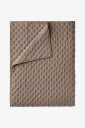 &Home   Sengeteppe Heaven Dottie   Brun