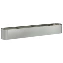 vidaXL Hevet Hagebed Galvanisert stål 280 x 40 x 40 cm