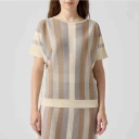 Le Tricot Perugia Dame Strikkevarer Flerfarget M,