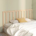 vidaXL Sengegavl 206x4x100 cm heltre furu