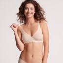 Sloggi BH ZERO Microfibre 2.0 Soft Bra Krem X-Small Dame