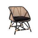 Bloomingville Loue Loungestol, Sort, Rotting Unoliving 1668072-01-0 1668080-01-0