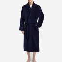 Derek Rose Triton Men'S Robe Navy