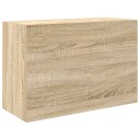 vidaXL Veggskap til baderom sonoma eik 60x25x40 cm konstruert tre