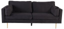 Venture Design Boom 3-seter sofa Svart Svart