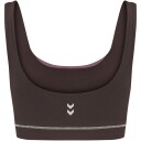 hummel Pulse Retro Medium Support Sports BH Dame Brun S