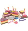 Vilac Big Birthday Cake Multi/patterned ONE SIZE