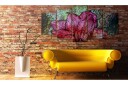 Bilde Flowery Stained Glass 200x100 Artgeist sp. z o. o.