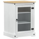  HiFi skap Hvit 60 x 50 x 82 cm Massiv furu
