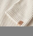 Lil" Atelier Genser   Rib   NmmRajo   Turteldue   Lil Atelier   5 år (110)   Genser Beige Hvit