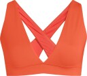 Casall Women's V Neck Crossback Bikini Top Sunrise 38