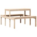  Piknikbord 110x134x75 cm heltre furu 832557