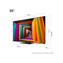 LG 55" 4K UHD Smart LED-TV UT91 Serie