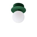 Globen Lighting Art Deco Vegglampe/Plafond IP44 Grønn/Hvit 1676559-05-0 1676559-03-0