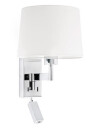 Faro ARTIS Vegglampe Krom/ Hvit