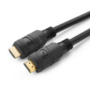 MicroConnect - High Speed - HDMI-kabel med Ethernet - HDMI hann til HDMI hann - 15 m - dobbeltisolert - svart - innendørs, støtte for Dolby DTS-HD Master Audio, 1-veis, 4 K 60 Hz (4096 x 2160) støtte