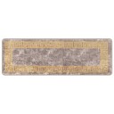  Teppe Runner MARSA Grå 50 x 150 cm Polyester og PVC
