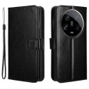 Xiaomi 14 Ultra Lommebok-deksel med Magnetisk Lukning Svart