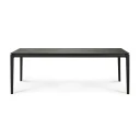 Ethnicraft Bok Spisebord 95x220 cm Svart eik