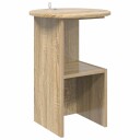  Sidetabell Sonoma eik Ø 39,5 x 55 cm Konstruert tre