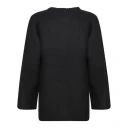 Loulou Studio Dame Strikkevarer Svart S,