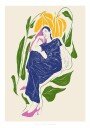 Jlr Quiet in the garden Plakat / 50x70cm