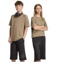 adidas Performance T-skjorte - Fremtid Icons 3S - Khaki Six/Blan - adidas Performance - 6 år (116) - T-skjorte Beige Brun