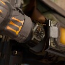 Hamilton Herreklokke H70475930 Khaki Field Call of Duty Sort/Tekstil
