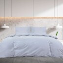 vidaXL Sengesett grå 220x240 cm bomull