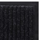 vidaXL Svart PVC Dørmatte 120 x 180 cm