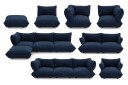 Fatboy Sumo Seat Cord Recycled Sofa Deep Blue