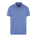 Dani SS Pique Blue Bonnet S Interlock SS polo pique