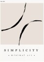Elegant Strokes Plakat / 21x30