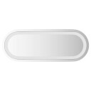 vidaXL LED-baderomsspeil 40x15 cm oval
