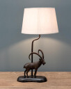 Capricorn bordlampe brun