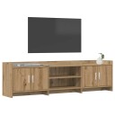  TV skap 168 x 33 x 47 cm Artisan eik Konstruert tre