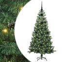  Juletre med 150 LED med stativ grønn 120 cm PVC