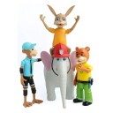 Vennebyen Lekefigurer 4Pakning ApaTedElfieOg Jumpi