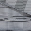  Sengesett grå 260x220 cm bomull 8720845432379