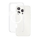 PanzerGlass Urban Combat Transparent Baksidedeksel MagSafe for iPhone 15 Pro Hvit