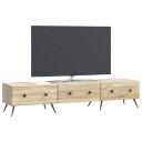  TV skap med skuff Sonoma eik 147 x 34,5 x 30 cm Konstruert tre