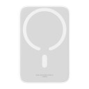 Baseus Magnetic Mini 6000 mAh Trådløs Powerbank Hvit 20W