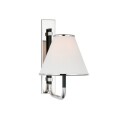 Rigby vägglampa nickel