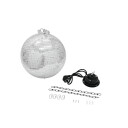 EuroLite Mirror Ball 30cm With Motor & Led Pst 5 Qcl Spot Bk